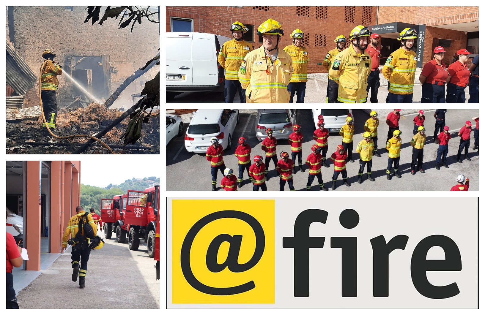 @fire em Portugal para apoiar no combate aos incêndios
